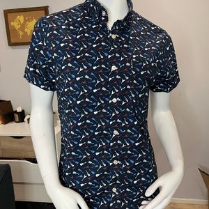 The Original Ben Sherman Guitar Pattern Shirt | size: S